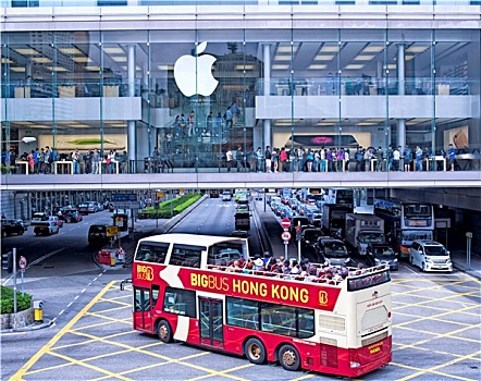 苹果,香港