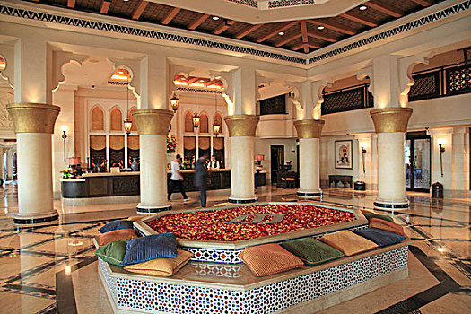 阿联酋,迪拜,酒店,大厅