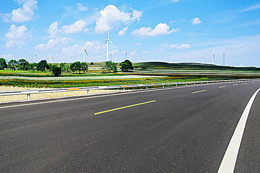 户外公路背景