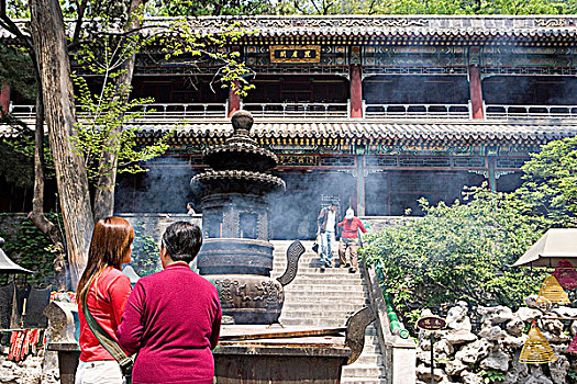 潭柘寺,庙宇,北京,中国