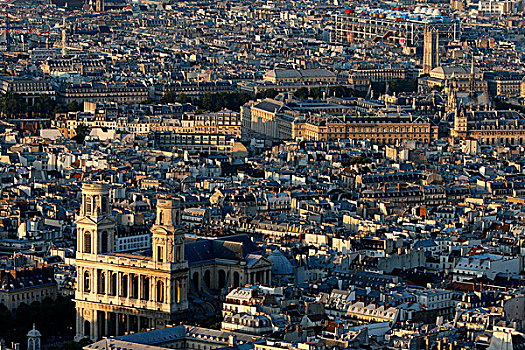 巴黎,城市,教堂,法国