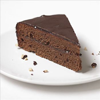 块,萨赫蛋糕,巧克力蛋糕