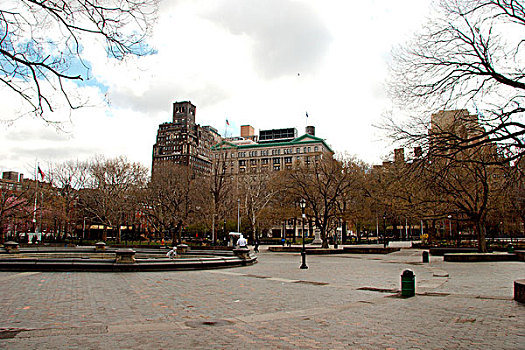 华盛顿广场公园,格林威治村,曼哈顿,纽约