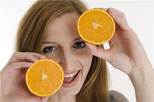 高兴,橘子