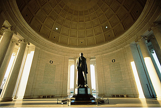 雕塑,杰斐逊,纪念,华盛顿,华盛顿特区,美国