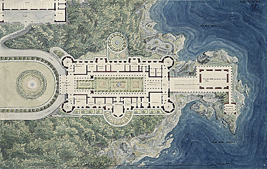 宫殿,克里米亚,平面布置图,设计