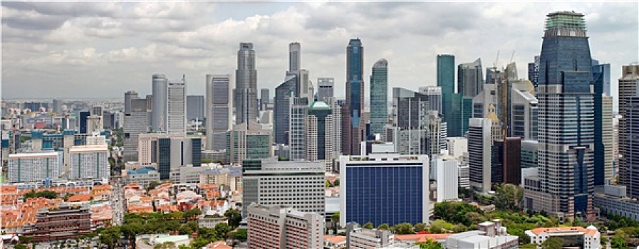 新加坡,城市,中央商务区,风景