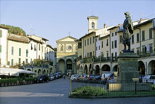 纪念建筑,教区教堂,佛罗伦萨,托斯卡纳,意大利,欧洲