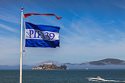 阿尔卡特拉斯岛,码头,旧金山,加利福尼亚,美国