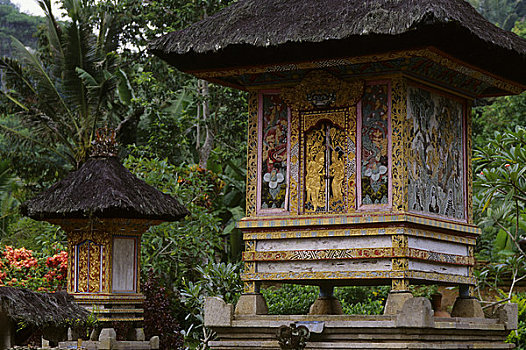 印度尼西亚,巴厘岛,神圣,庙宇