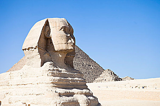 狮身人面像,吉萨金字塔,开罗,埃及