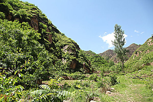 秦皇岛,石头,山村,山沟,村庄,青山绿水,原野,舒适