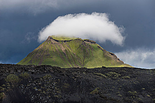 山,冰岛,高地,欧洲