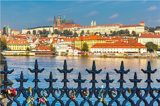 布拉格城堡,小,区域,捷克共和国