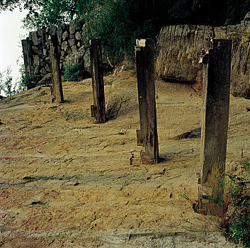 长江三峡古栈道