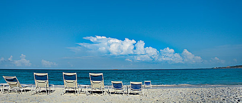 巴哈马,海岛沙滩景色,-观沧海