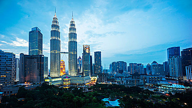 高层建筑,建筑,市区,吉隆坡