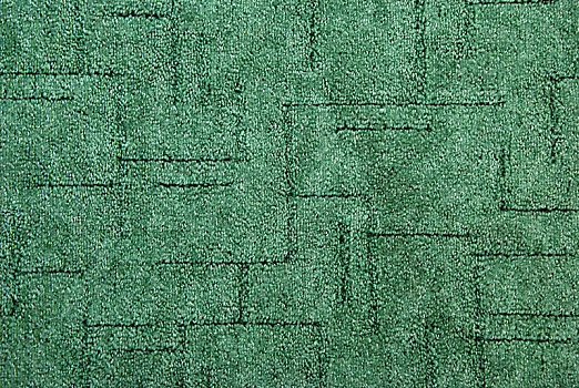 绿色,地毯