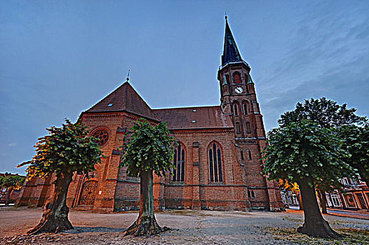 教堂,广场,德国