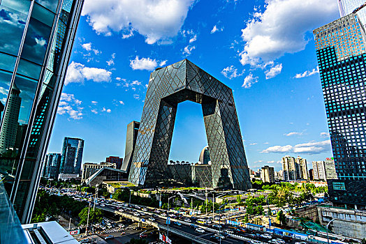 北京国贸商务区