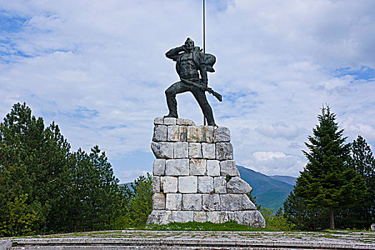 国王,纪念建筑,阿尔巴尼亚,欧洲