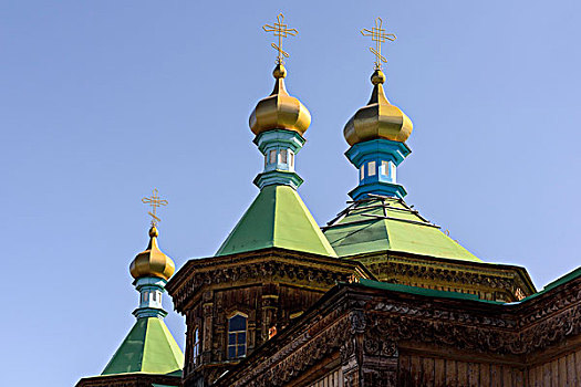 东正教,圣三一教堂,吉尔吉斯斯坦,亚洲