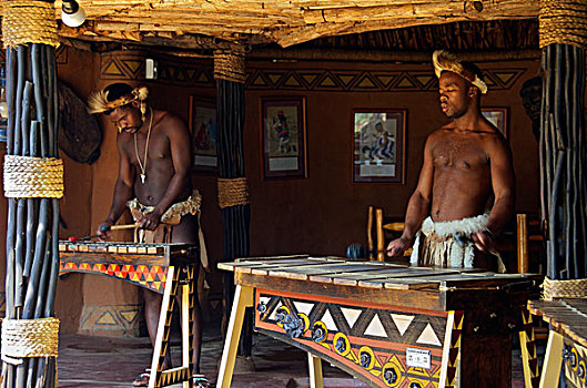 非洲,南非,纳塔耳,祖鲁族,音乐人
