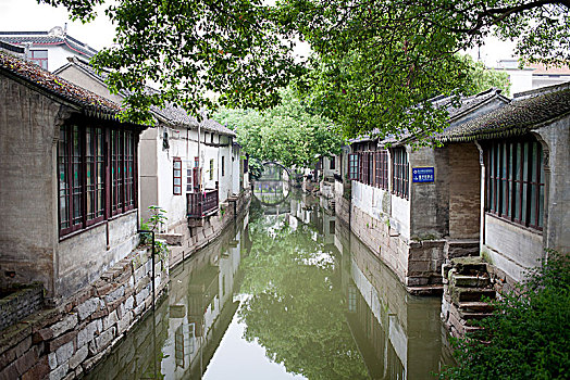 锦溪古镇,水乡,水巷,民居