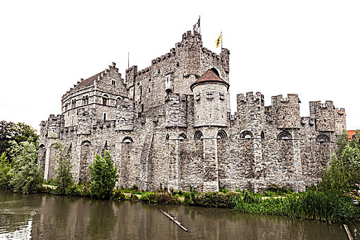 城堡,根特,比利时