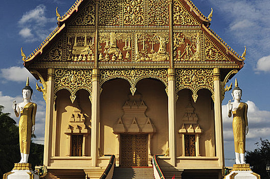 塔銮寺,万象,老挝