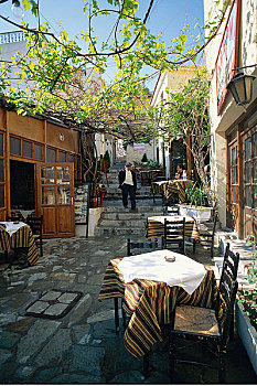 咖啡,布拉卡区,雅典,希腊