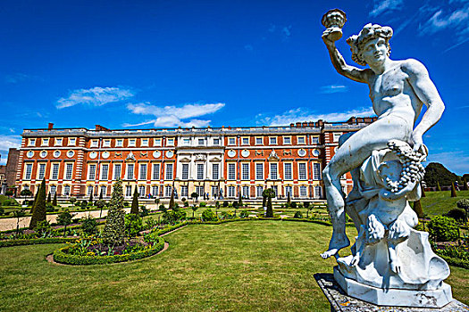 汉普顿宫,宫殿,伦敦,英格兰,英国