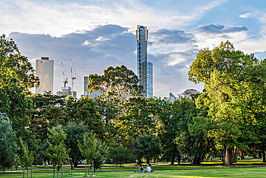 澳大利亚墨尔本城市公园