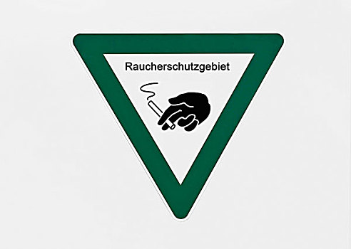 标识,德国,吸烟,象征