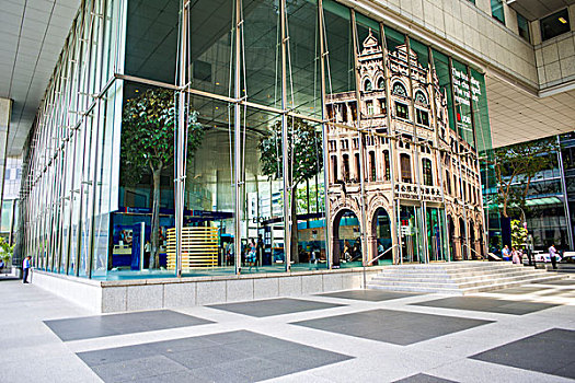 新加坡南洋商业银行办公区