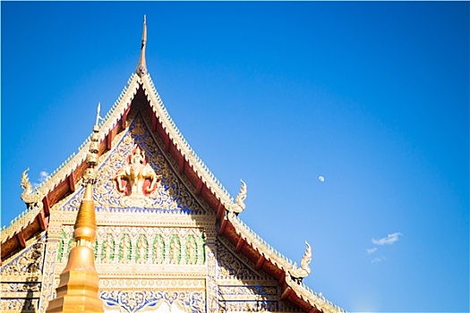 庙宇,旅游胜地,清莱,泰国