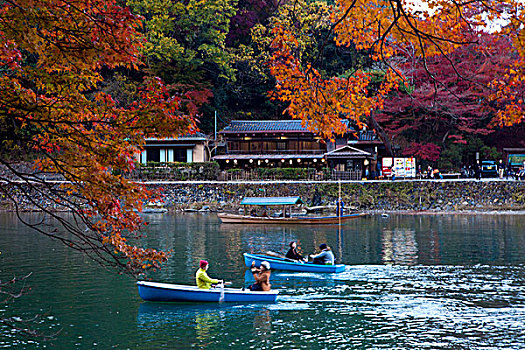 日本京都岚山公园
