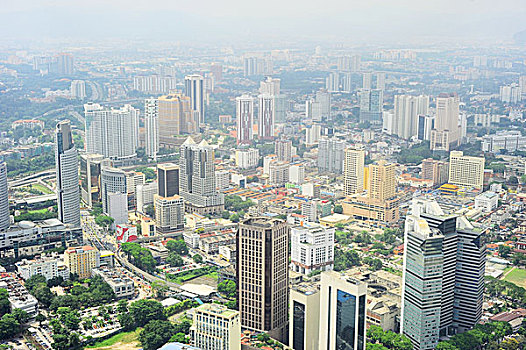 吉隆坡,天际线
