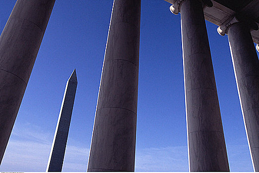 华盛顿纪念碑,柱子,华盛顿,美国