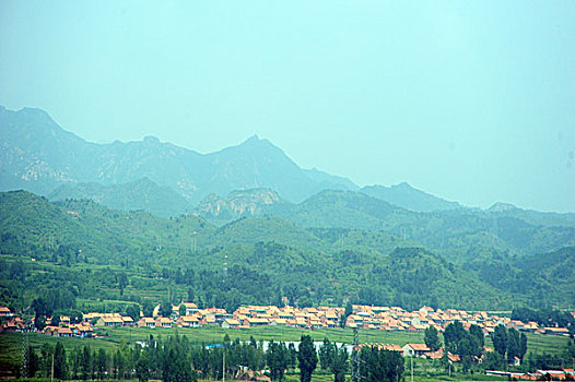 承德,原野,村庄,山区,民居,民房,住宅