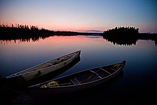 独木舟,省立公园,安大略省,加拿大