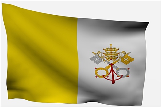 梵蒂冈城,旗帜