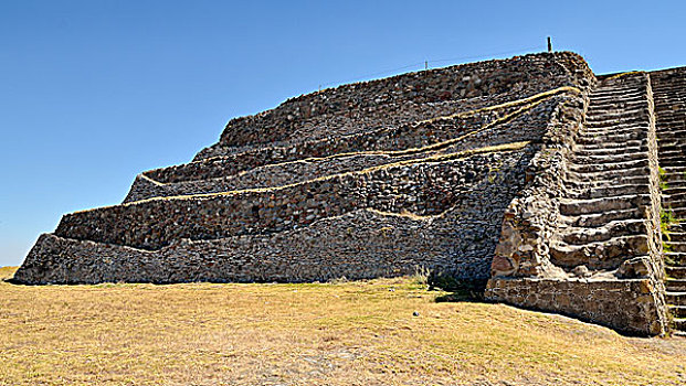 石头,楼梯,大金字塔,遗迹,墨西哥,北美