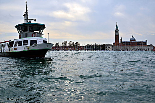 威尼斯大运河的街景