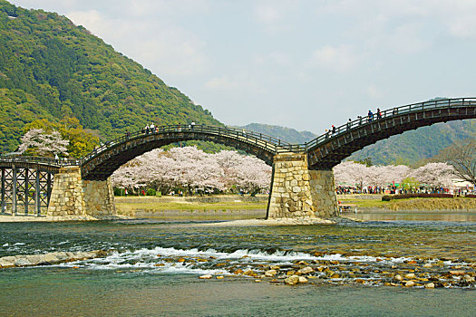 桥,山口县,日本