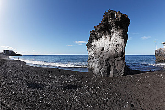 石头,干盐湖,帕尔玛,加纳利群岛,西班牙,欧洲