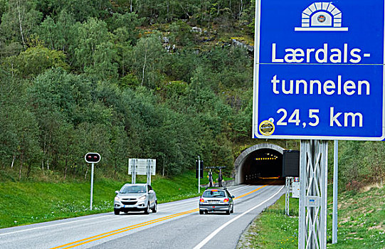 挪威,隧道,世界,英里,长