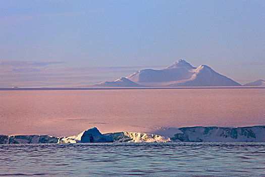 冰山,南,设得兰群岛,岛屿,南极