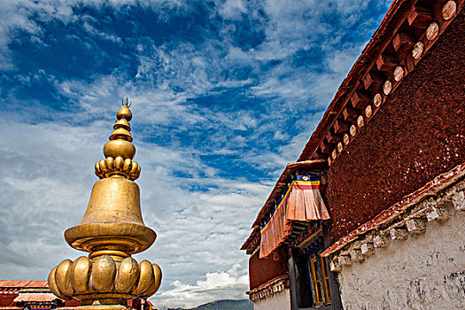 西藏大昭寺环境