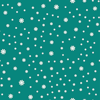 无缝,图案,雪花,无限,背景,深绿,纹理,新年,圣诞节,概念,冬天,雪,布,纺织品,材质,矢量